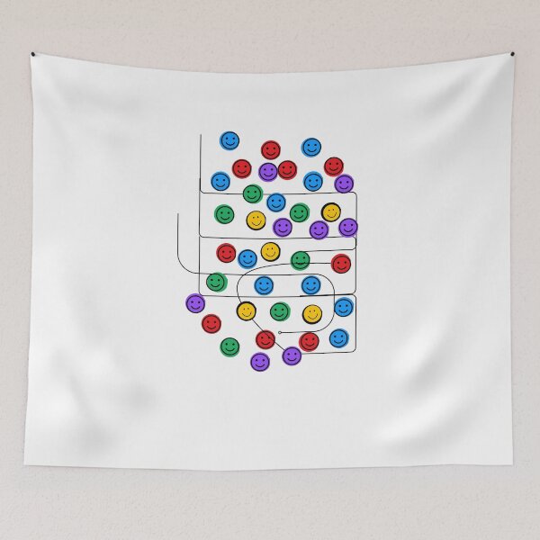 Item preview, Colorful Happy Faces | Vibrant Smiley Design designed and sold by new-day.