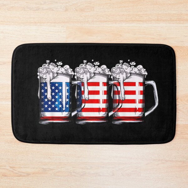 Item preview, Red White and Brew – Patriotic Beer Mugs Design designed and sold by LizzyKeiko.