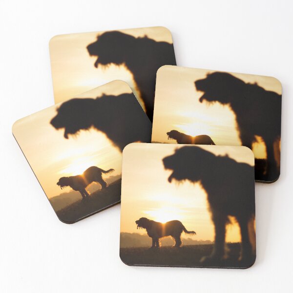 Item preview, Italian Spinone Silhouettes designed and sold by FOLK ART FUSION by heidiannemorris.