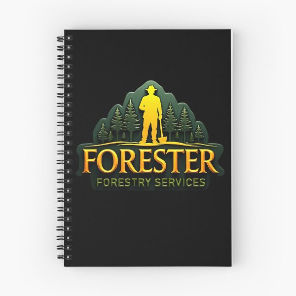 Item preview, Forest Technician Logo – Bold Gold Emblem for Nature Stewards designed and sold by Digital Dreams Arts.