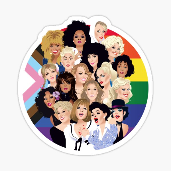 Item preview, Pride Divas 2025 Edition designed and sold by AleMogolloArt.
