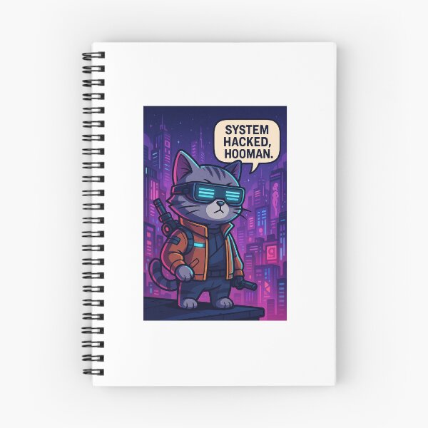 Item preview, Cyberpunk Cat designed and sold by MemeowLand.