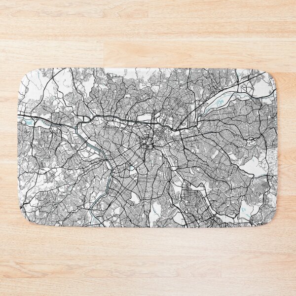 Item preview, Sao Paulo City Map of Brazil - Circle designed and sold by deMAP.