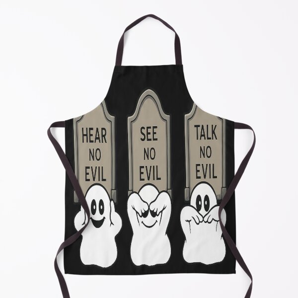 Item preview, Three ghosts hear,see,speak no evil designed and sold by JamesDunican.