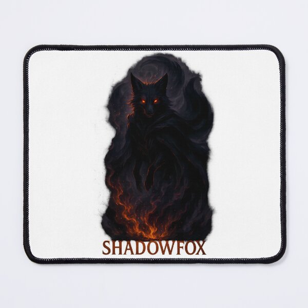 Item preview, ShadowFox – The Flame Within the Darkness | Mythic Fox Fantasy Art designed and sold by ShadowFoxStudio.