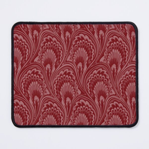 Item preview, Marbling Peacock Ebru Monochrome Cherry Red designed and sold by miavaldez.