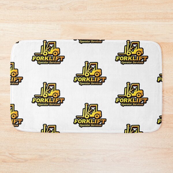 Item preview, Forklift Operator Logo – Embossed Gold Design for Industrial Precision designed and sold by Digital Dreams Arts.
