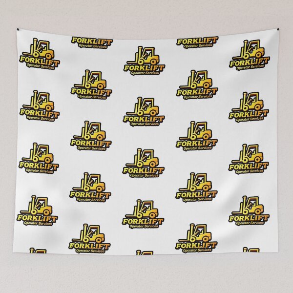 Item preview, Forklift Operator Logo – Embossed Gold Design for Industrial Precision designed and sold by Digital Dreams Arts.