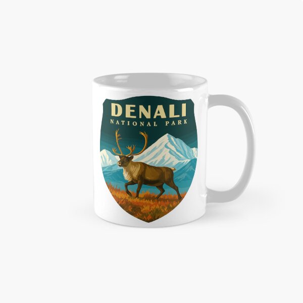 Item preview, Denali National Park Retro Mountain Wilderness Sticker designed and sold by Ismeal Von.