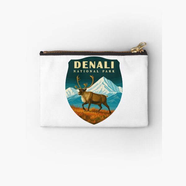 Item preview, Denali National Park Retro Mountain Wilderness Sticker designed and sold by Ismeal Von.