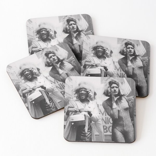 Item preview, Marsha P. Johnson & Sylvia Rivera - Queer Liberation Icons designed and sold by ThroneOfCraft.