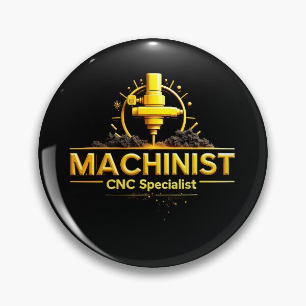 Item preview, CNC Machinist  –  Design for Precision Professionals designed and sold by Digital Dreams Arts.
