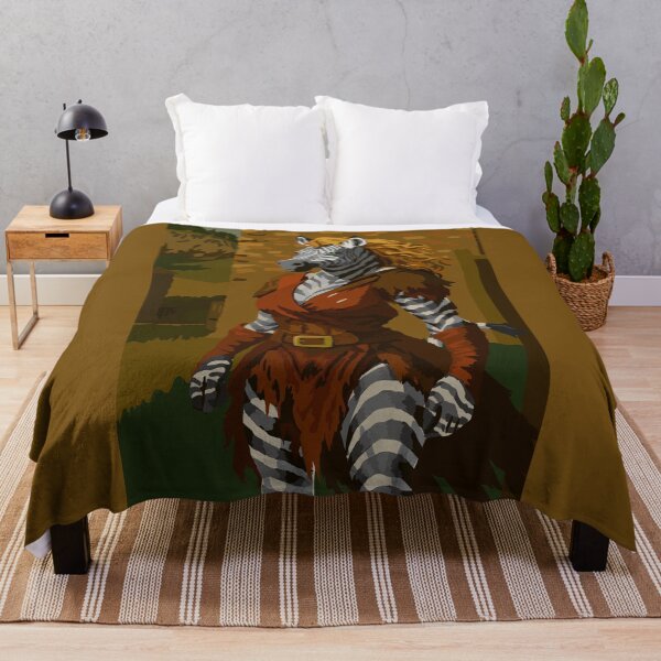 Item preview, Zebra Warrior Woman in Red designed and sold by KlakkDrawsStuff.