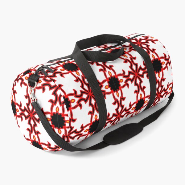 Item preview, Black and red pattern with no background. Modern for fabric design, wallpaper, print, abstract pattern, art graphics. Raster illustration of decorative wall surface. designed and sold by Redindys.