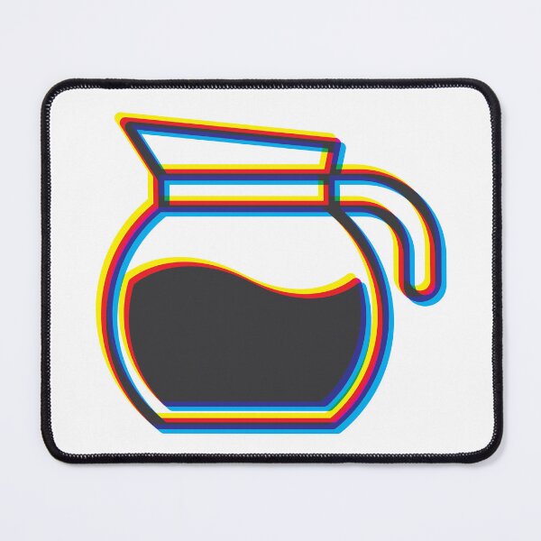 Item preview, Coffee Pot Glitch designed and sold by Holly Norine Design.