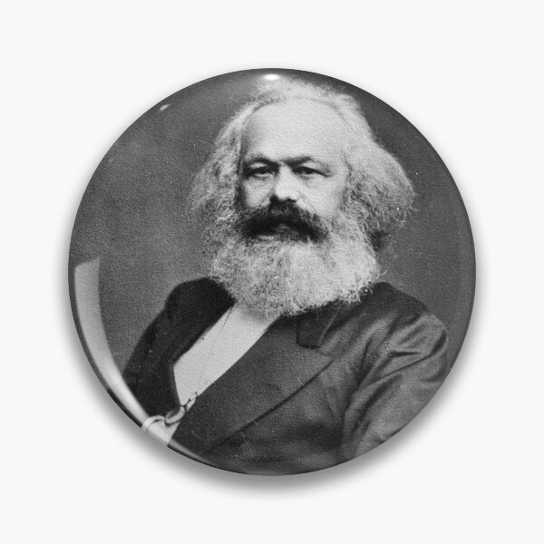 Item preview, Karl Marx: The Philosopher of Revolution designed and sold by VintageManiac.