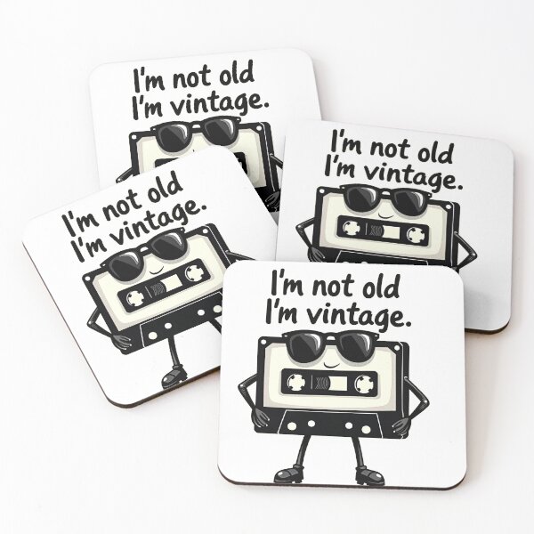 Item preview, I'm not old, i'm vintage designed and sold by Nima Designs .