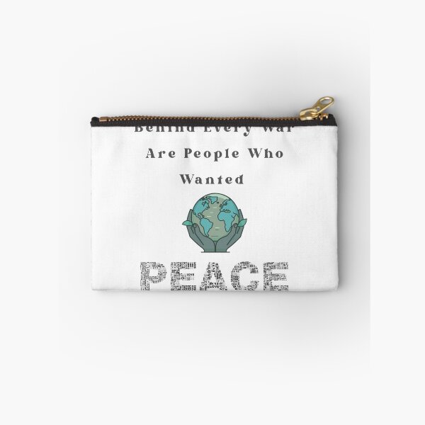 Item preview, Behind Every War Are People Who Wanted Peace – Anti-War Quote Sticker designed and sold by AlienTechs.