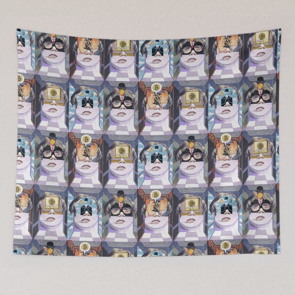 Item preview, Rostro de Satoshi Nakamoto, estética retro n.° 17-20 designed and sold by CyberRex.