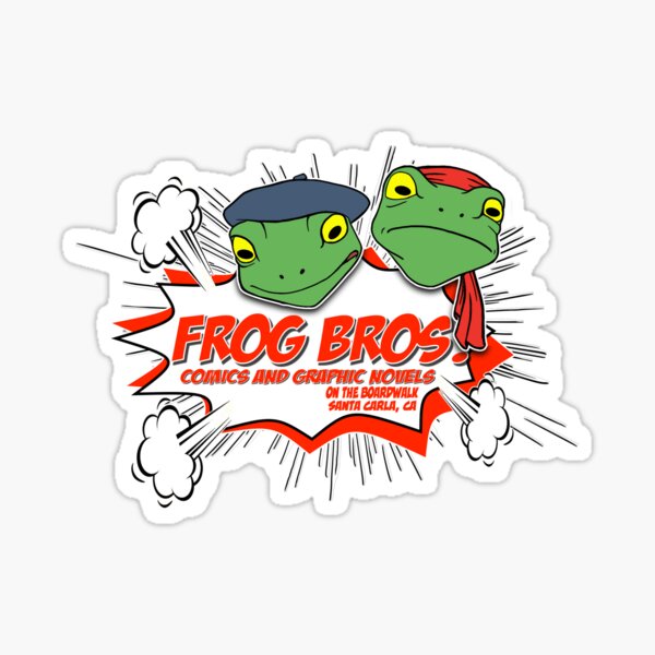 Item preview, Frog Brothers Comics and Graphic Novels designed and sold by Tip-Tops.