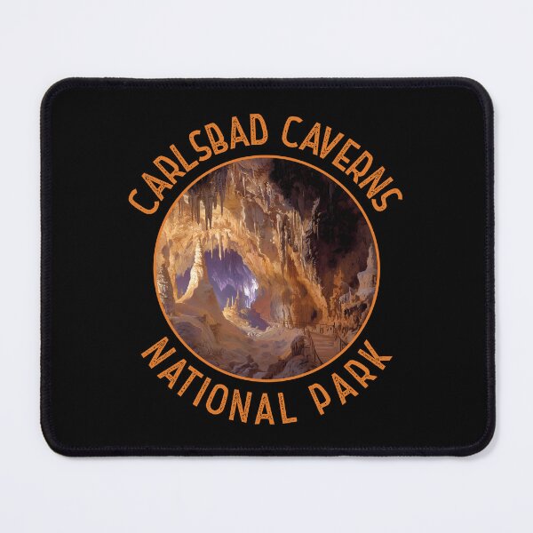 Item preview, Carlsbad Caverns National Park Retro Distressed Circle designed and sold by KrisSidDesigns.