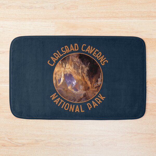 Item preview, Carlsbad Caverns National Park Retro Distressed Circle designed and sold by KrisSidDesigns.