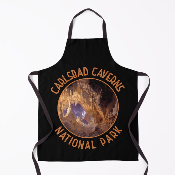 Item preview, Carlsbad Caverns National Park Retro Distressed Circle designed and sold by KrisSidDesigns.