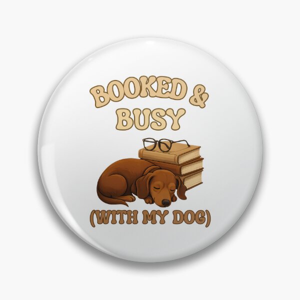 Item preview, Booked & Unbothered: Dachshund Edition designed and sold by elynne9.