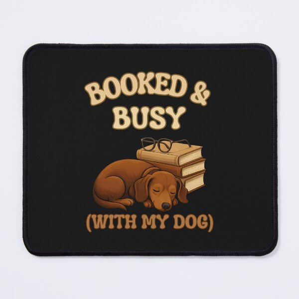 Item preview, Booked & Unbothered: Dachshund Edition designed and sold by elynne9.