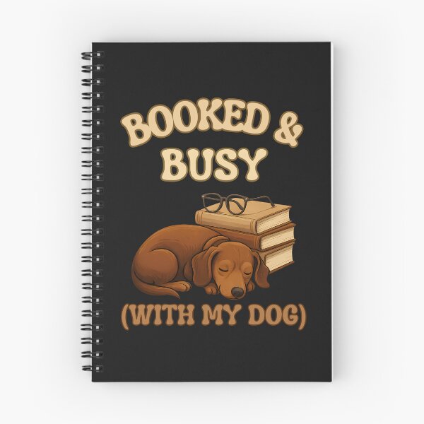Item preview, Booked & Unbothered: Dachshund Edition designed and sold by elynne9.