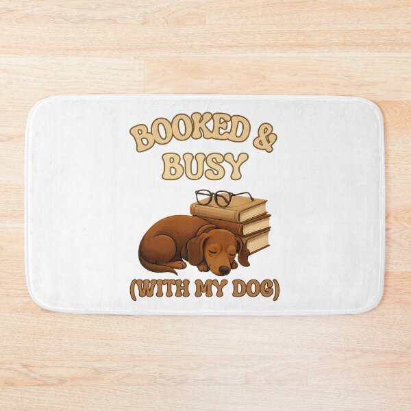 Item preview, Booked & Unbothered: Dachshund Edition designed and sold by elynne9.