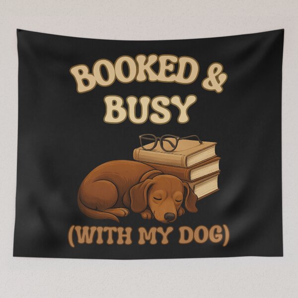 Item preview, Booked & Unbothered: Dachshund Edition designed and sold by elynne9.