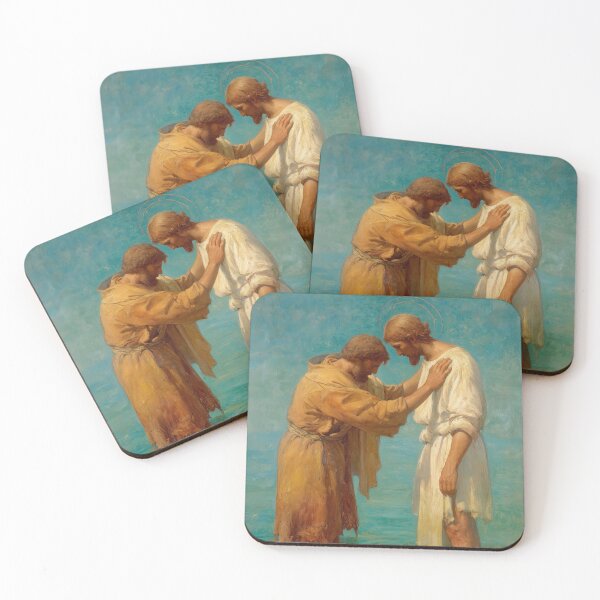 Item preview, Saint John the Baptist, Servant of the Dawn designed and sold by SanctifiedSouls.