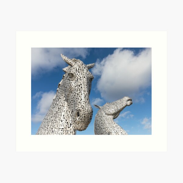 Item preview, The Kelpies - Falkirk Scotland  designed and sold by Ospreychild.