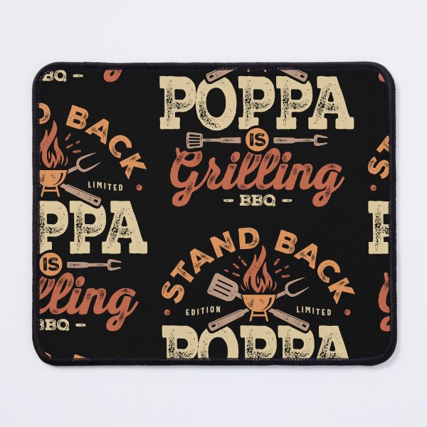 Item preview, Stand Back Poppa Is Grillin' Funny BBQ Grilling Poppa designed and sold by cidolopez.