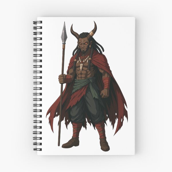 Item preview, Ogoun – Voodoo Loa of War | Afro-Anime Power Art designed and sold by Rothnaric.