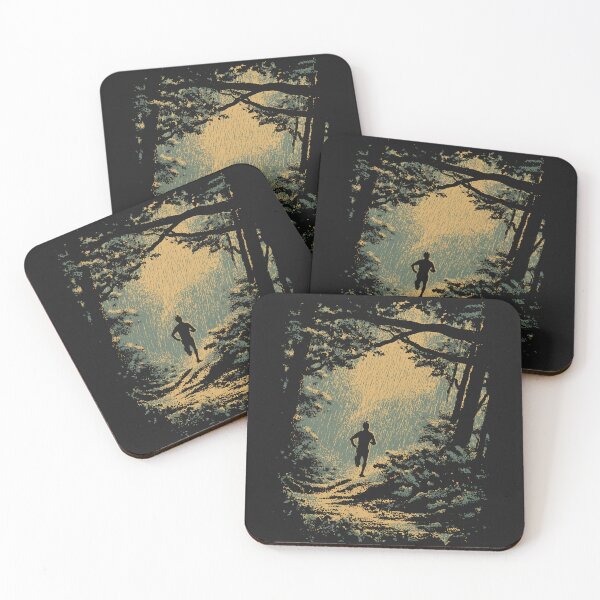 Item preview, Rainy Trail Run designed and sold by TheLongRun.