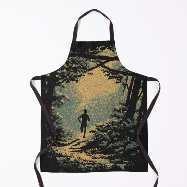 Item preview, Rainy Trail Run designed and sold by TheLongRun.