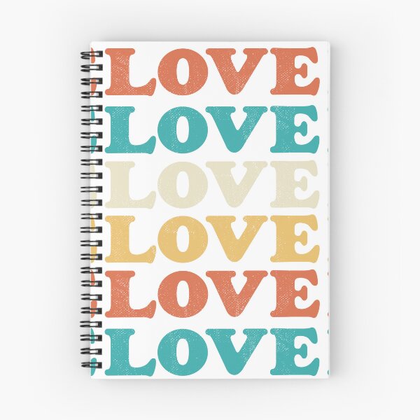 Item preview, 70s Love Retro Distressed Repeat Type designed and sold by NataliePaskell.