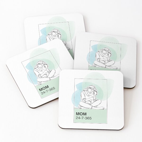Artikelvorschau, Mama 24/7/365 entworfen und verkauft von Holly Norine Design.