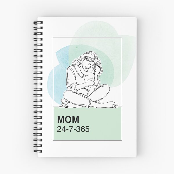 Item preview, Mamá 24/7/365 designed and sold by Holly Norine Design.