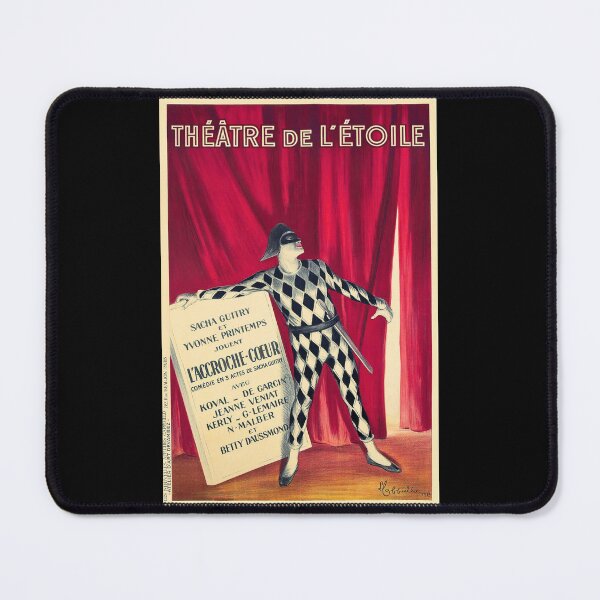 Item preview, Theatre de l'Etoile Poster by Cappiello, 1923 | Vintage French Theatre Ad | Retro Performance Wall Art designed and sold by artofuniverse.