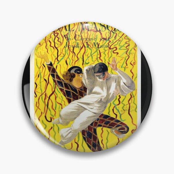 Item preview, Grand Bal Masque Poster by Cappiello, 1921 | Vintage French Opera Ball Ad | Retro Masquerade Wall Art designed and sold by artofuniverse.