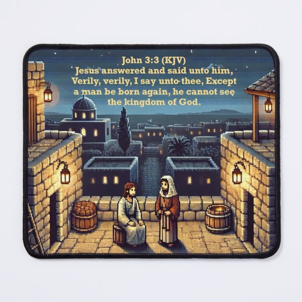 Item preview, John 3:3 KJV designed and sold by IddotheProphet.