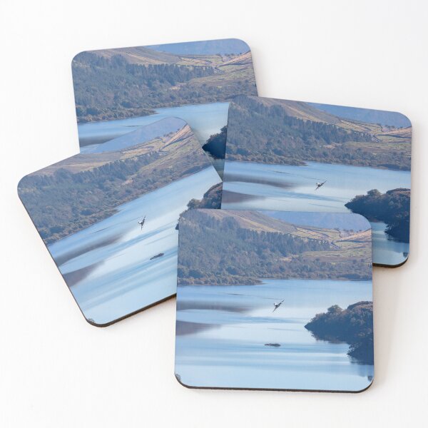 Item preview, Ein Typhoon Jet der Royal Air Force über Thirlmere im englischen Lake District designed and sold by Ospreychild.
