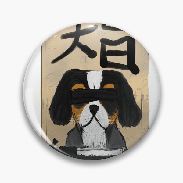 Item preview, sensei cavalier king sticker designed and sold by Gildedshadow.