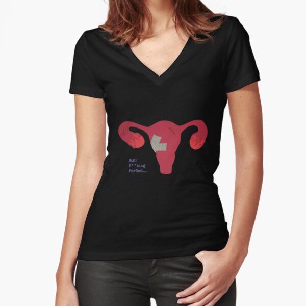 Fitted V-Neck T-Shirt
