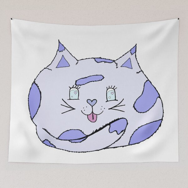Item preview, Lavender Dream Purr Puff designed and sold by Jenna Gee.