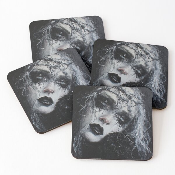 Item preview, Goth Portrait Art designed and sold by TheDarkWardrobe.
