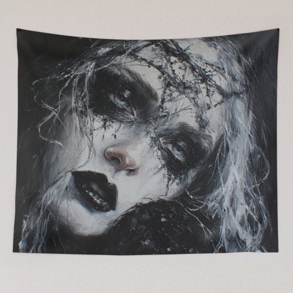 Item preview, Goth Portrait Art designed and sold by TheDarkWardrobe.